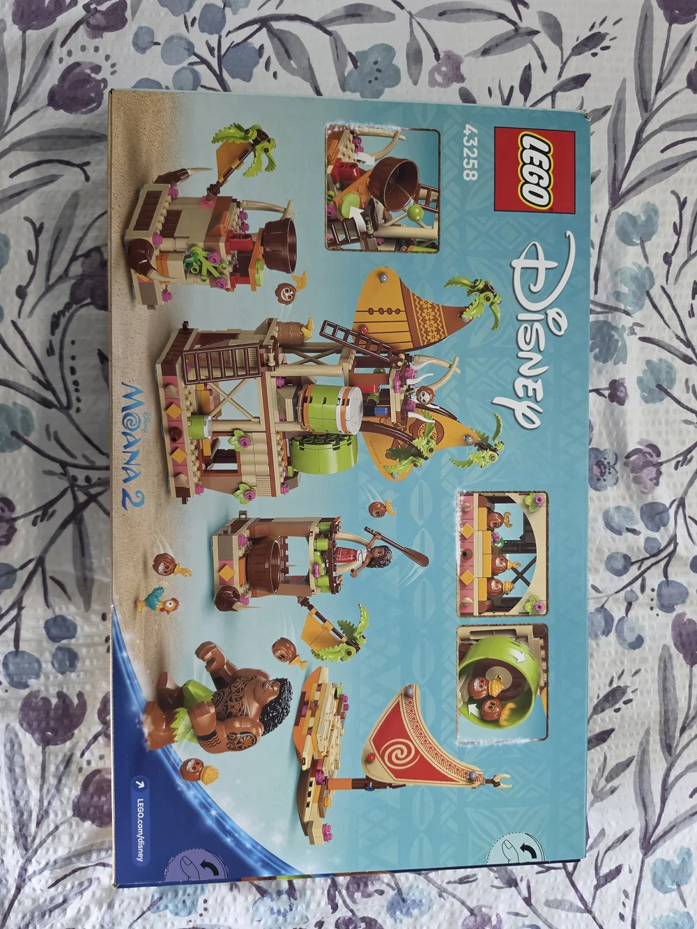 LEGO 43258 - DISNEY MOANA 2 KAKAMORA BARGE - NEW, Sealed